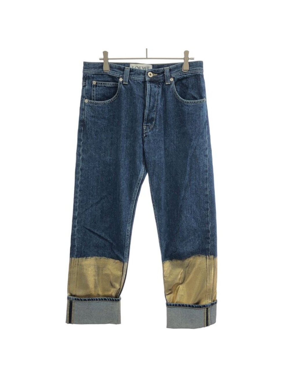 Loewe Gold Fisherman Denim Pants Indigo 36